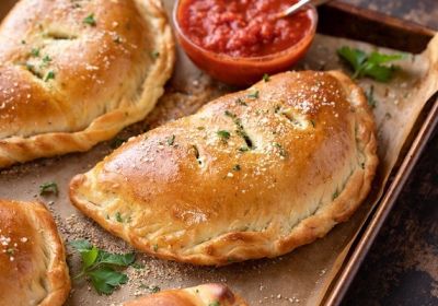 LARGE ONE TOPPING CALZONE